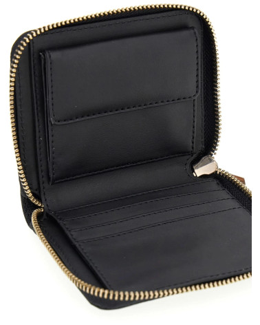 Portefeuille GUESS Gregoria Noir - Élégant et Pratique