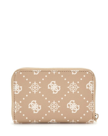 **Meta Title SEO**: Portafoglio GUESS SILIA SLG Zip Beige BSG