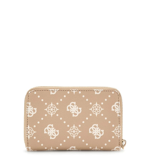 **Meta Title SEO**: Portafoglio GUESS SILIA SLG Zip Beige BSG