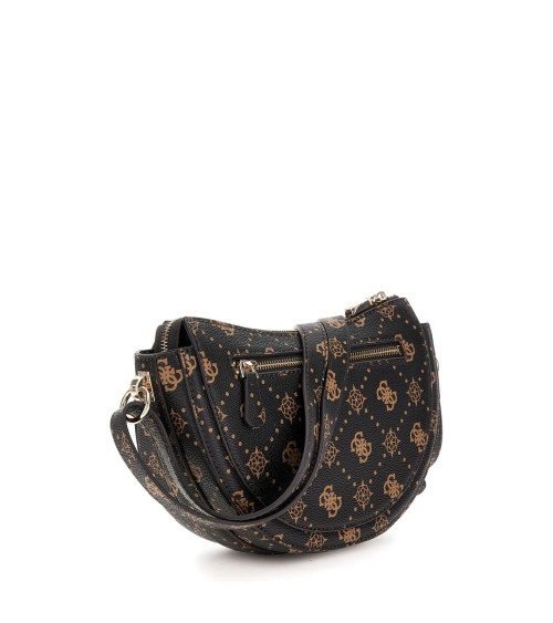 **Meta Title:** Buy GUESS Silia Mini Bag - Espresso Logo