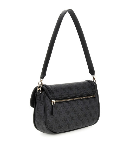 GUESS DEA GIRLFRIEND SATCHEL, CLO - COAL LOGO 100% AUTHENTIC WITH A STYLISH DESIGN AND GREAT QUALITY
