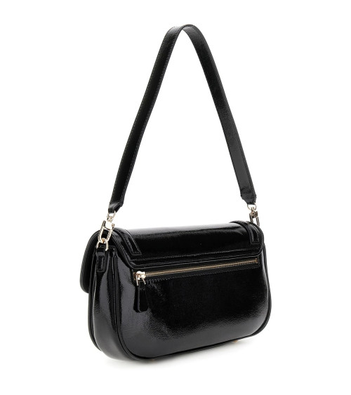 **Meta Title SEO**: Sac GUESS Dea Flap – Élégance chic noire