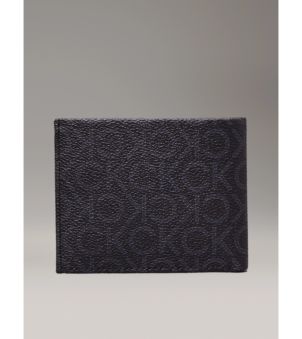 Compra Calvin Klein Must Mono Negro Bifold para Hombre.