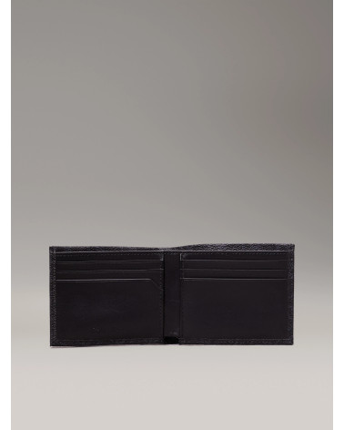 Compra Calvin Klein Must Mono Negro Bifold para Hombre.