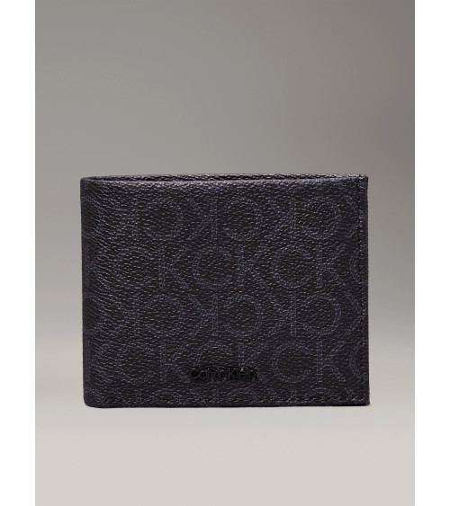 Compra Calvin Klein Must Mono Negro Bifold para Hombre.