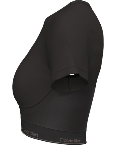 Calvin Klein Short Sleeve Shapewear Tee - Black, Size L Online