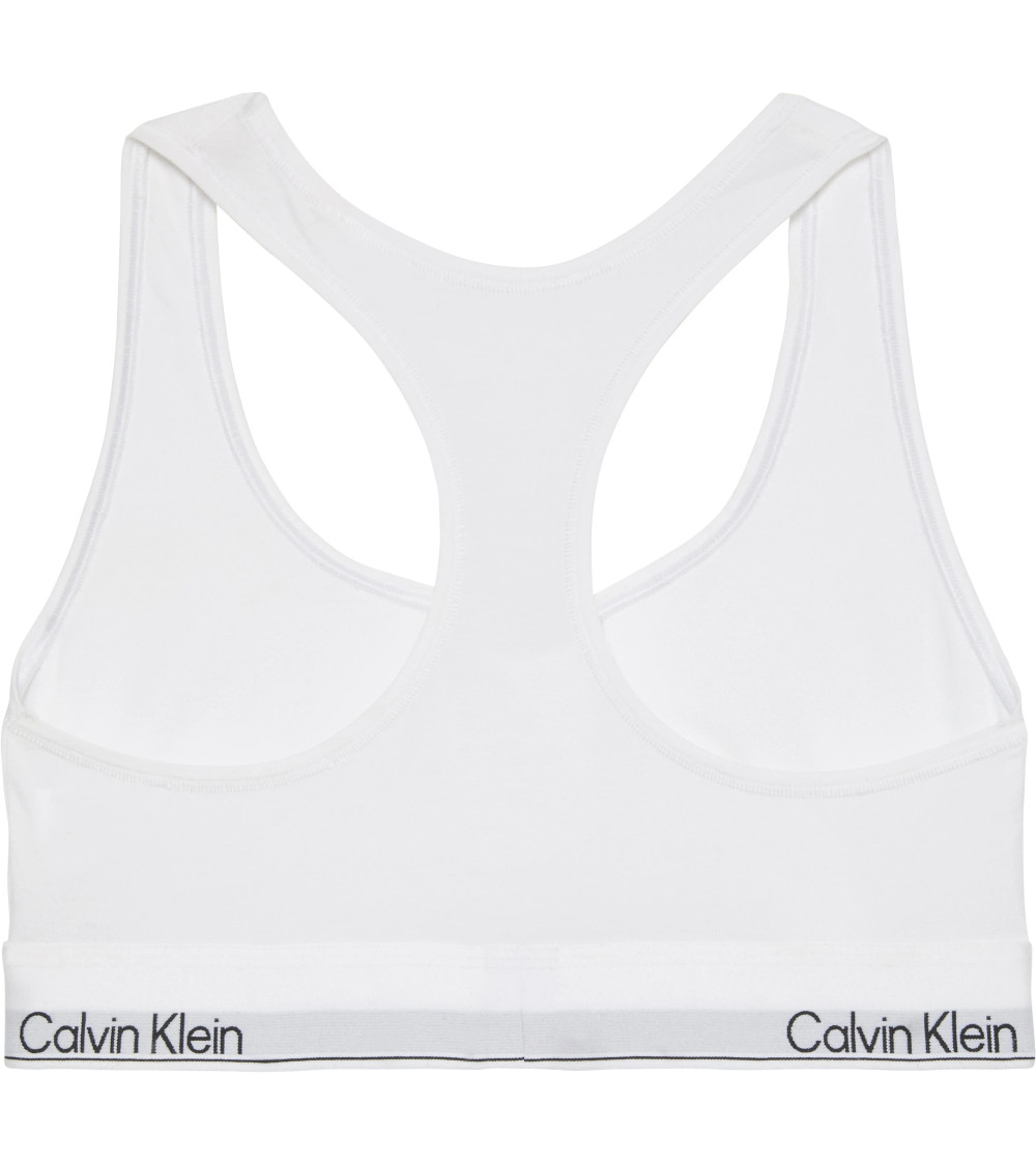 **Meta Title:** Calvin Klein Bralette - Stylish Comfort in White