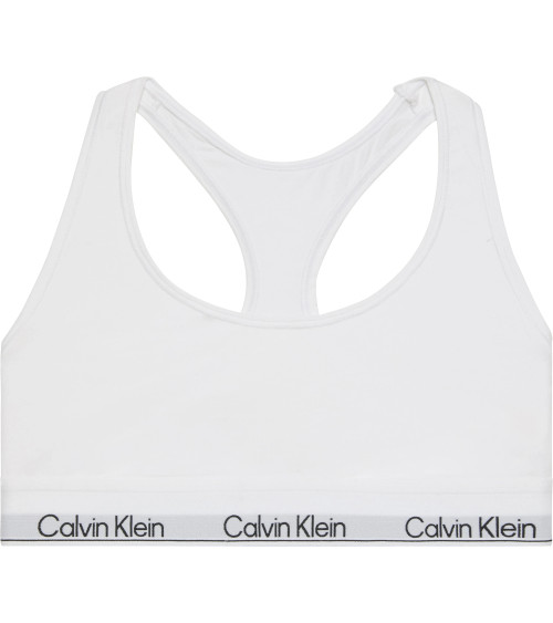 **Meta Title:** Calvin Klein Bralette - Stylish Comfort in White