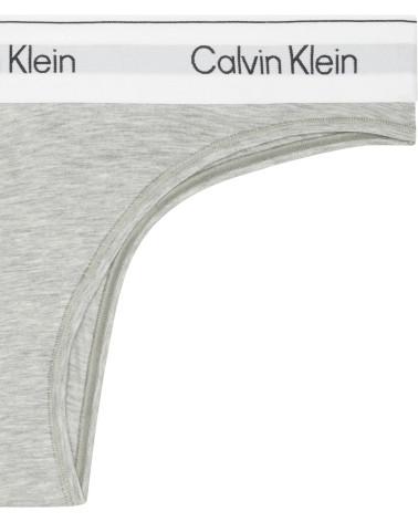 Calvin Klein Women's Brazilian Slip with Iconic Logo Band, White