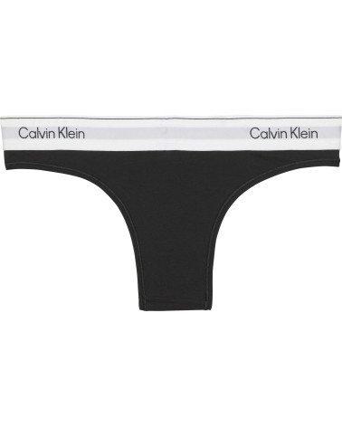 Calvin Klein Women's Brazilian Slip with Iconic Logo Band, White