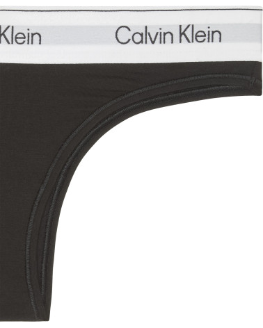 Calvin Klein Women's Brazilian Slip with Iconic Logo Band, White