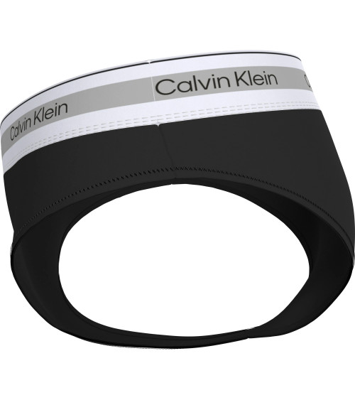 Calvin Klein Women's Brazilian Slip with Iconic Logo Band, White