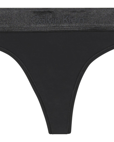 Compra el Perizoma Calvin Klein Negro - Elegante y Cómodo