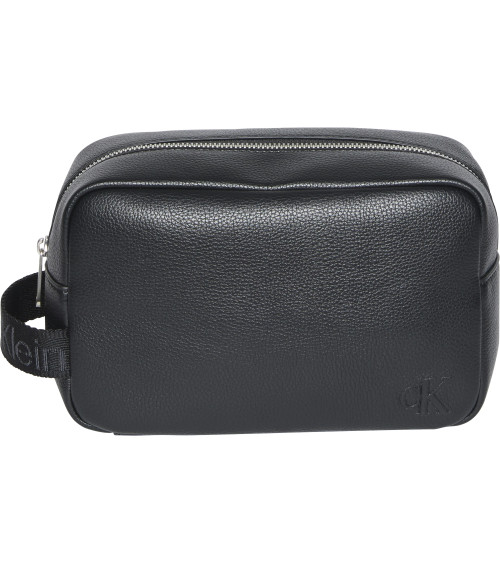 Meta Title: Dopp Kit Calvin Klein Uomo Pelle Nera - Lv04D1090G