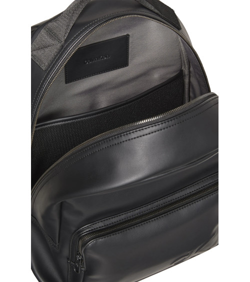 Mochila Calvin Klein Bold CK Round para Hombre Color Negro