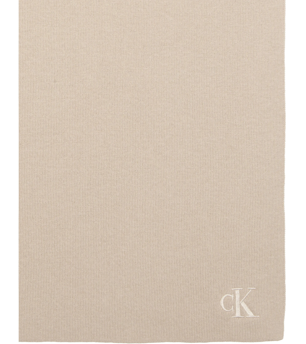 Calvin Klein CK Fine Rib Scarf - Stylish & Sustainable Choice