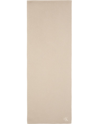 Compra bufanda Calvin Klein CK Fine Rib gris Chateau.