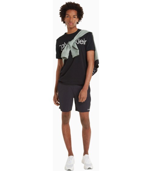 Calvin Klein 00GMS3K102 - T-shirt Noir Unisexe | Collection Mode