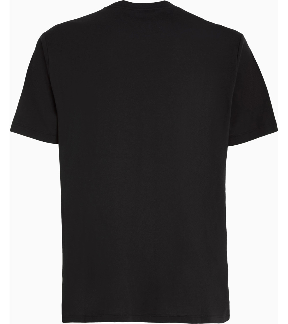 Calvin Klein T-Shirt Homme Coton : Logo & Confort - Noir.