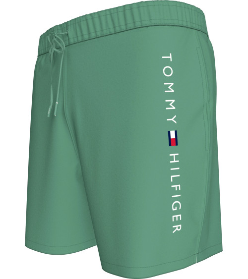 **Meta Title:** Pantaloni Bagno Uomo Verde/Blu Tommy Hilfiger | X