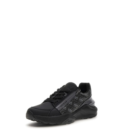 Stylish Guess Valla Black Sneakers in Various Sizes Available