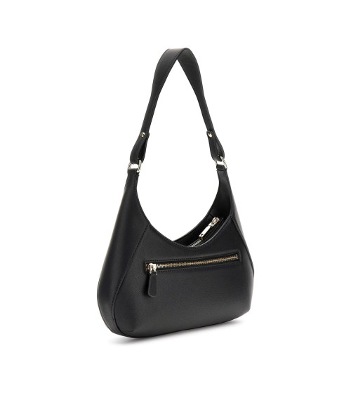 Meta Title: Buy GUESS Mimina Top Zip Bag - Chic Black