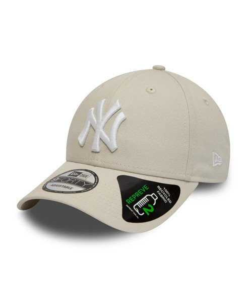 NEW ERA YORK YANKEES MLB REPREVE LEAGUE ESSENTIAL STONE 9FORTY ADJUSTABLE CAP - ONE-SIZE