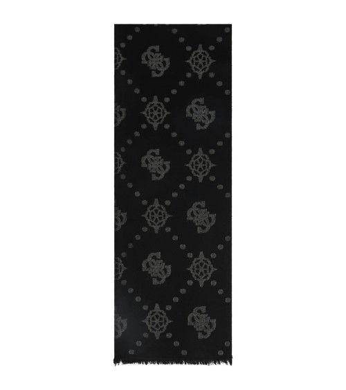 GUESS ZALINA SCARF 70x180 Negro - Elegancia y Estilo | GUESS