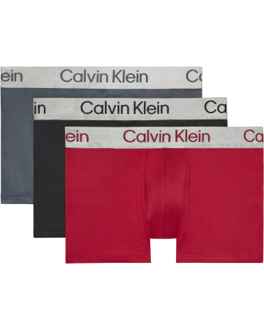 Calvin Klein Trunk 3Pk Red - Comfortable & Stylish for Men