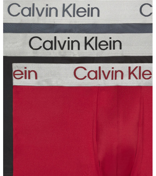 Calvin Klein Trunk 3Pk Red - Comfortable & Stylish for Men