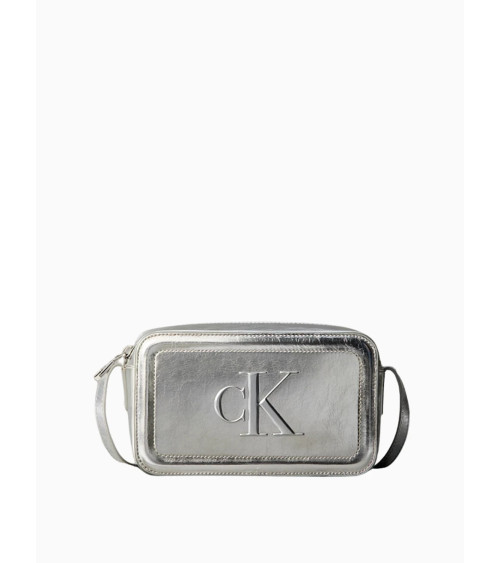 Meta Title: Calvin Klein Bold Ck Metallic Bag - Chic & Versatile