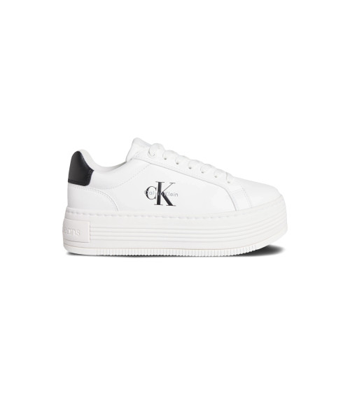 Zapatillas Calvin Klein Blancas con Suela de Plataforma