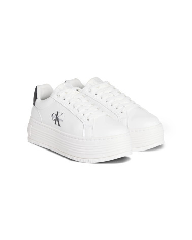 Zapatillas Calvin Klein Blancas con Suela de Plataforma