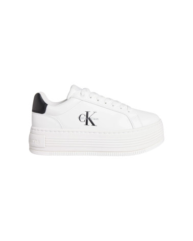 Zapatillas Calvin Klein Blancas con Suela de Plataforma