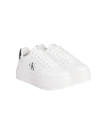Zapatillas Calvin Klein Blancas con Suela de Plataforma