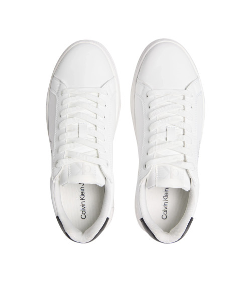 Meta Title: Buy Calvin Klein Bold Lace Sneakers - White 38