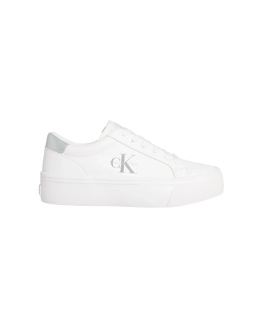 Calvin Klein Vulc Flat Sneakers with Metallic Details Size 36
