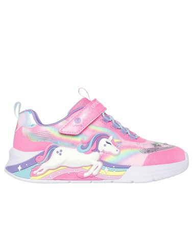 Skechers Unicorn Chaser: Sneakers lilla LED bambina | Acquista!