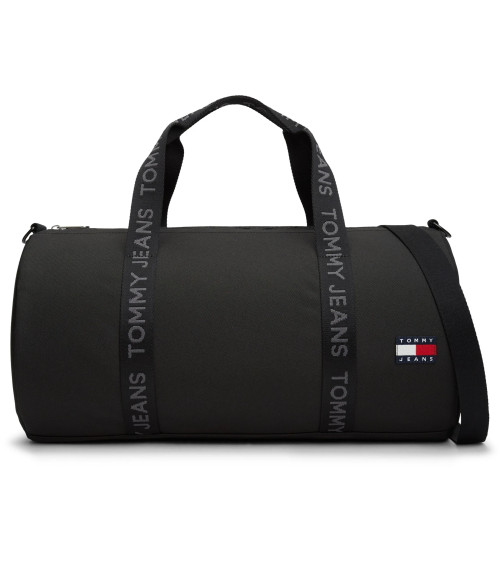 Borsa de sport Tommy Hilfiger Tjm Ess Daily Duffle en noir