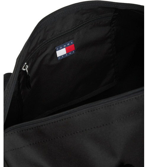 Tommy Hilfiger Tjm Ess Daily Duffle - Stylish Black Sport Bag