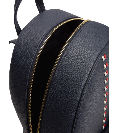 Meta Title SEO: Sac à dos Tommy Hilfiger Th Timeless en cuir bleu