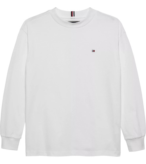 Meta Title: T-Shirt Bianca Tommy Hilfiger per Bambini 10 Anni