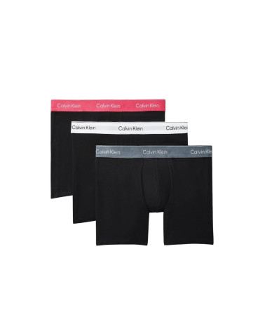 **Meta Title:** Calvin Klein 3-Pack Black Boxer Briefs - Comfort