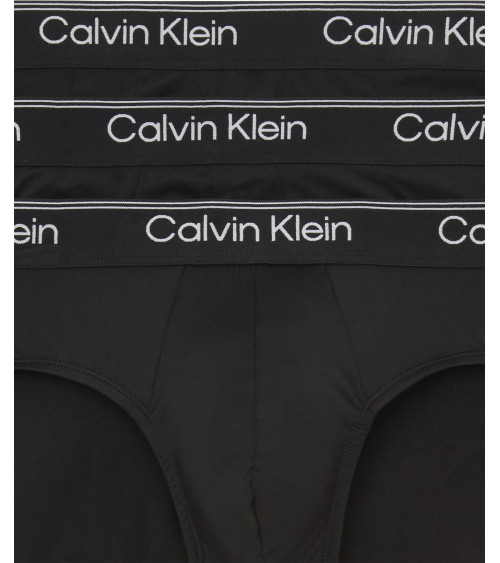 Tommy Hilfiger 3PK Hip Briefs - Trendy Blue Men's Underwear