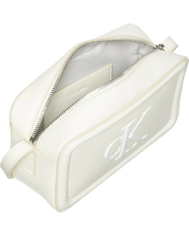 Calvin Klein Raised CK Camera Bag Red - Chic Crossover Design