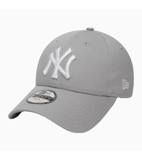 NEW ERA MLB BASIC NY YANKEES 9FORTY - CAPPELLINO REGOLABILE PER BAMBINO (CHILD), GRIGIO (GREY)