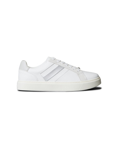 Calvin Klein Classic Cupsole Lace Sneakers - Stylish White Design