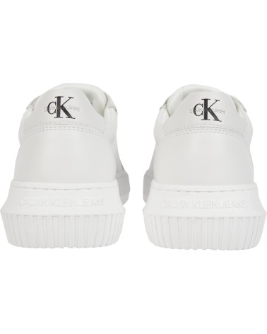 Calvin Klein Jeans White-Peach Sneakers for Effortless Style