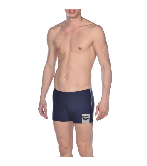 ARENA COSTUME DA BAGNO DA UOMO BASICS, BLU NAVYWHITE, 4, 002294