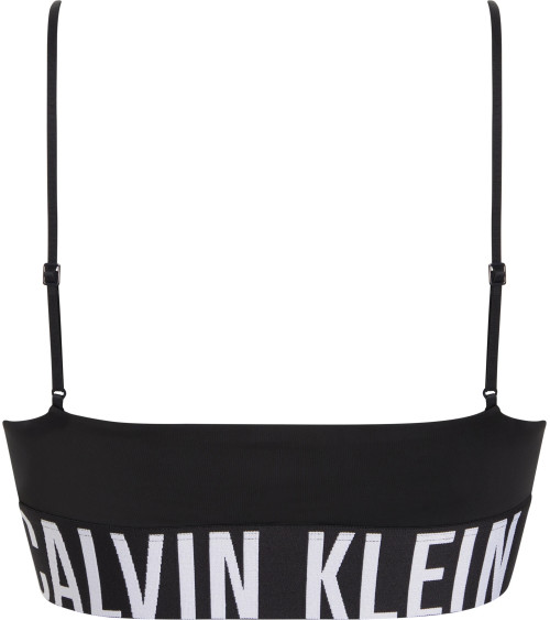 Calvin Klein Bralette bianca con logo. Acquista ora.